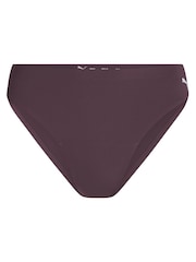 ModiBodi Puma X Period -Seamfree Active Hi-Leg Cheeky Viduti bagātīgas kakao krāsas biksītes - Attēls 7 no 7