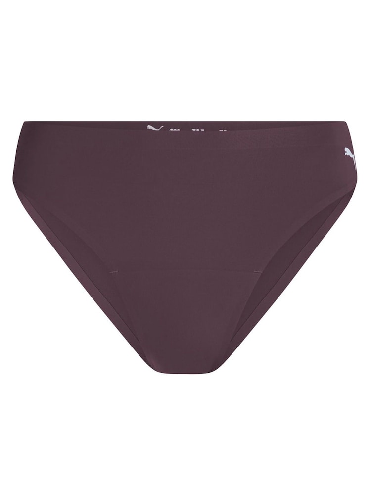 ModiBodi Puma X Period -Seamfree Active Hi-Leg Cheeky Viduti bagātīgas kakao krāsas biksītes - Attēls 7 no 7