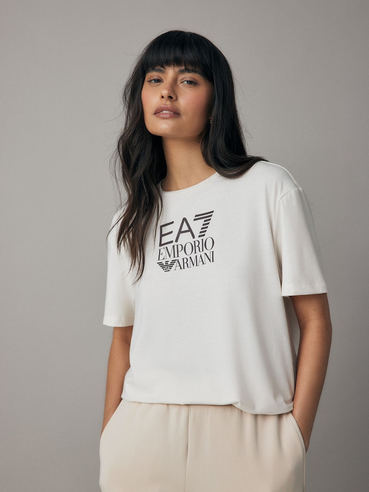 Emporio Armani EA7 Visibility Logo T-Shirt - Image 1 of 6