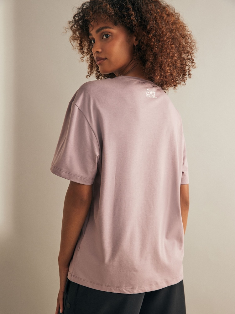 Emporio Armani EA7 Visibility Logo T-Shirt - Image 2 of 7 Emporio Armani EA7 Visibility Logo T-Shirt - Image 2 of 7