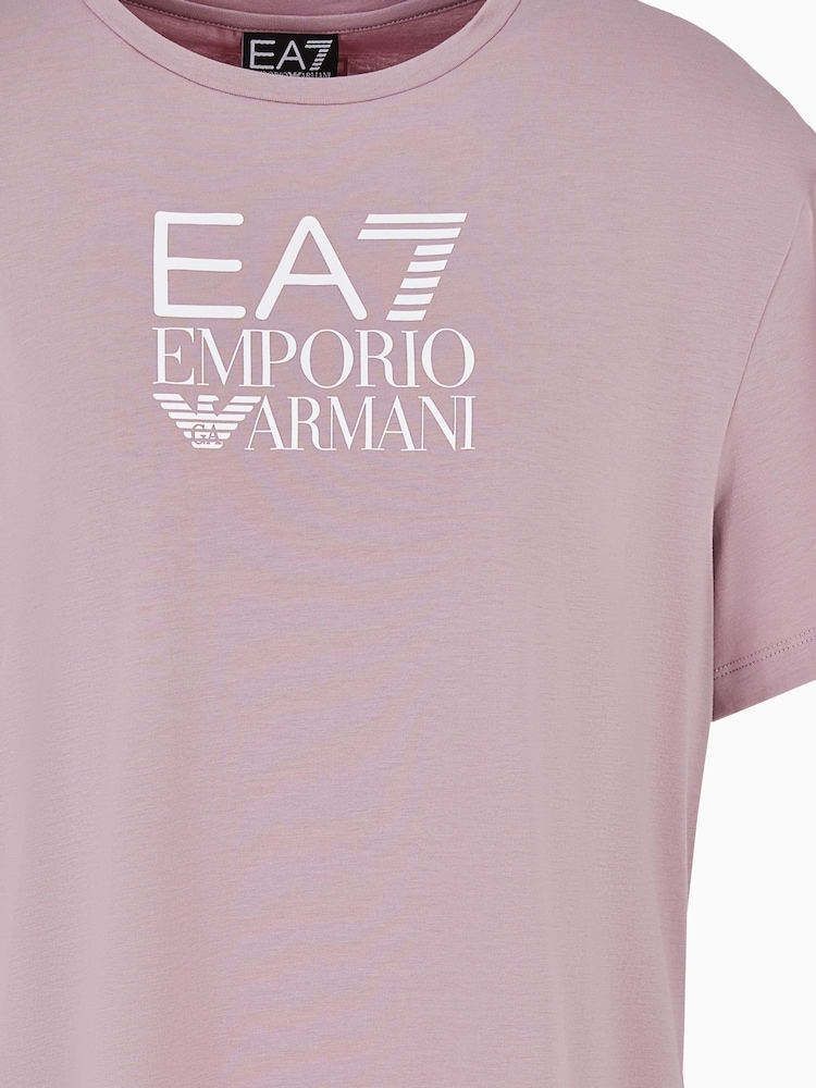 Emporio Armani EA7 Visibility Logo T-Shirt - Image 7 of 7 Emporio Armani EA7 Visibility Logo T-Shirt - Image 7 of 7