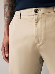 Stone Skinny Fit Stretch Chino Trousers - Image 5 of 9