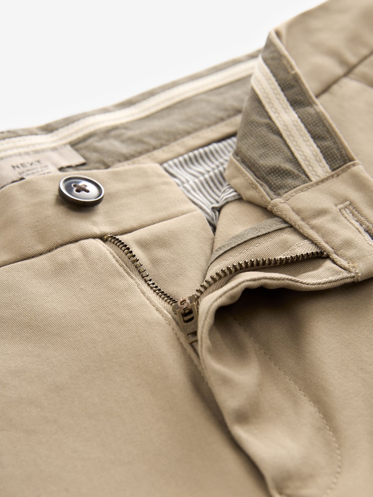 Stone Skinny Fit Stretch Chino Trousers - Image 7 of 9