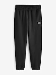 Emporio Armani EA7 Logo Series Hoodie Black Tracksuit - Image 8 of 8