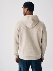 Under Armour Beige Under Armour Beige Icon Fleece Hoodie - Image 3 of 6