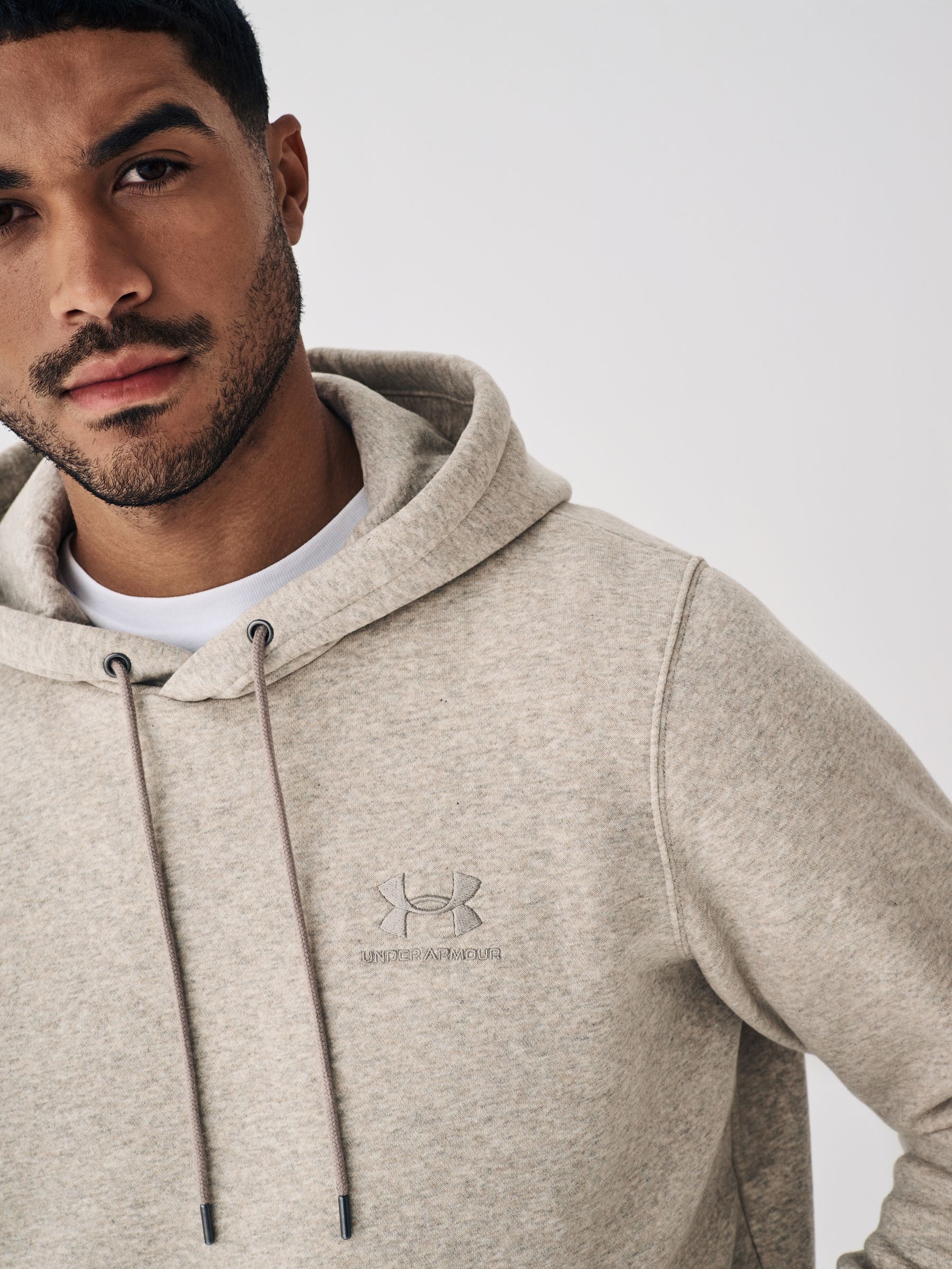 Under armour hoodie beige outlet
