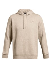 Under Armour Beige Under Armour Beige Icon Fleece Hoodie - Image 5 of 6