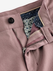 Pink Belted Chino Shorts - Image 7 of 9