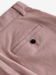 Pink Belted Chino Shorts - Image 8 of 9