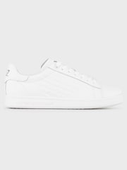Emporio Armani EA7 Classic CC Court White Trainers - Image 1 of 5