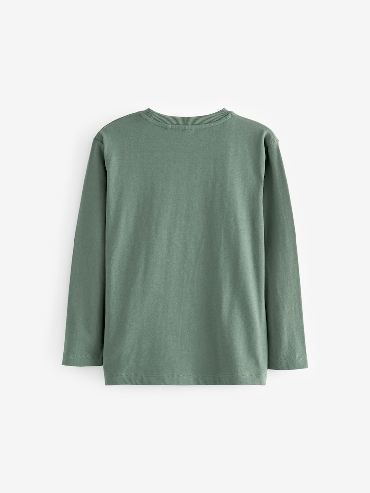 Mario Kart Green Gaming Long Sleeve T-Shirt (3-16yrs) - Image 2 of 3