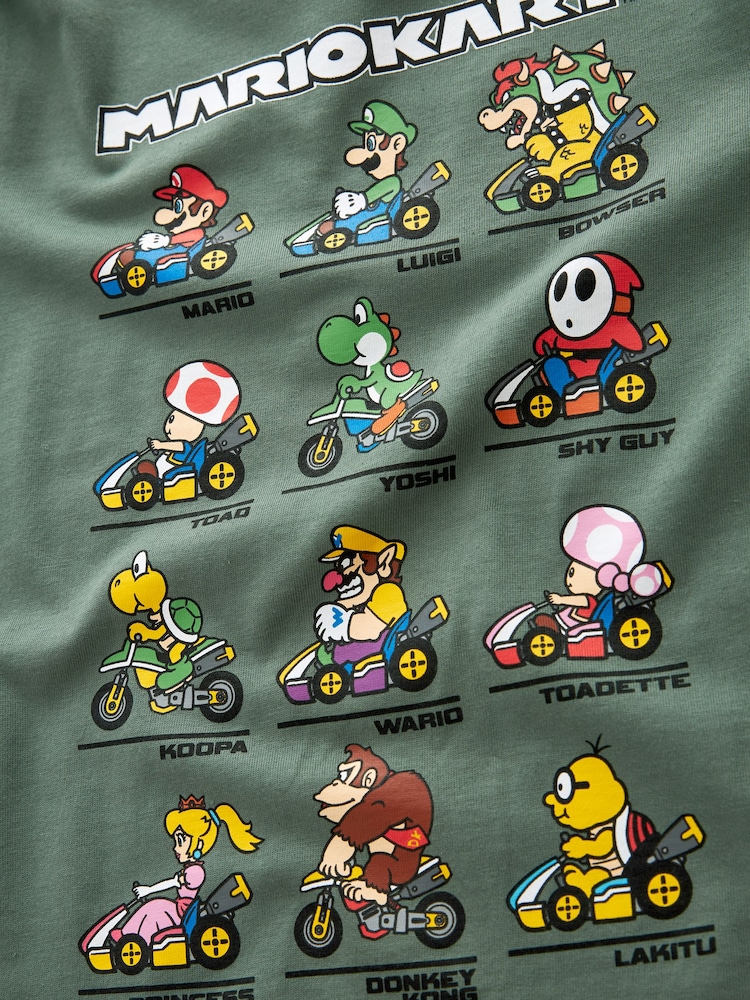 Mario Kart Green Gaming Long Sleeve T-Shirt (3-16yrs) - Image 3 of 3