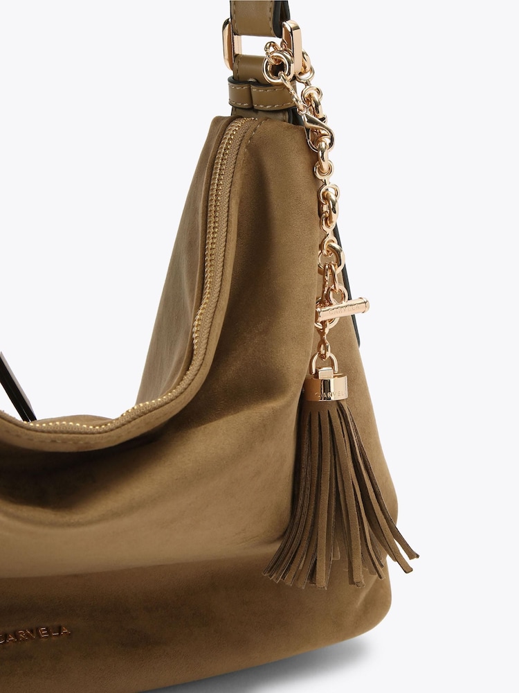 Carvela Brown Gina Hobo Bag - Image 4 of 4