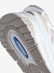 Emporio Armani EA7 Crusher Sonic Dart Runner White Trainers - Image 5 of 5