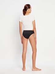 ModiBodi Black Teen Period Seamfree Hi-Leg Bikini Moderate - Image 6 of 8