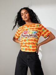 Little Bird by Jools Oliver Adults Short Sleeve Halloween Raglan T-Shirt - Изображение 1 из 7
