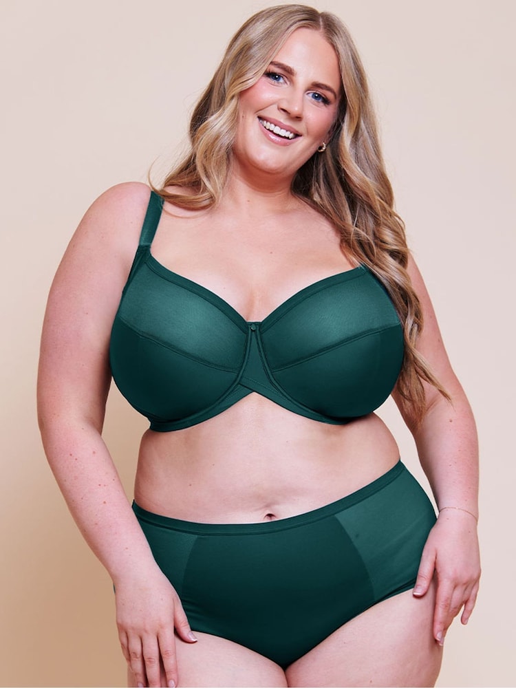 Curvy Kate Green WonderFully Full Cup Side Support Bra - Image 1 of 7