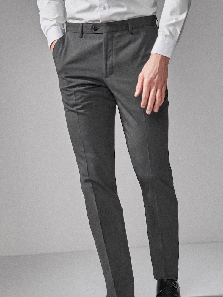 Anthrazitgrau - Tailored Fit - Anzughose - Bild 1 von 5