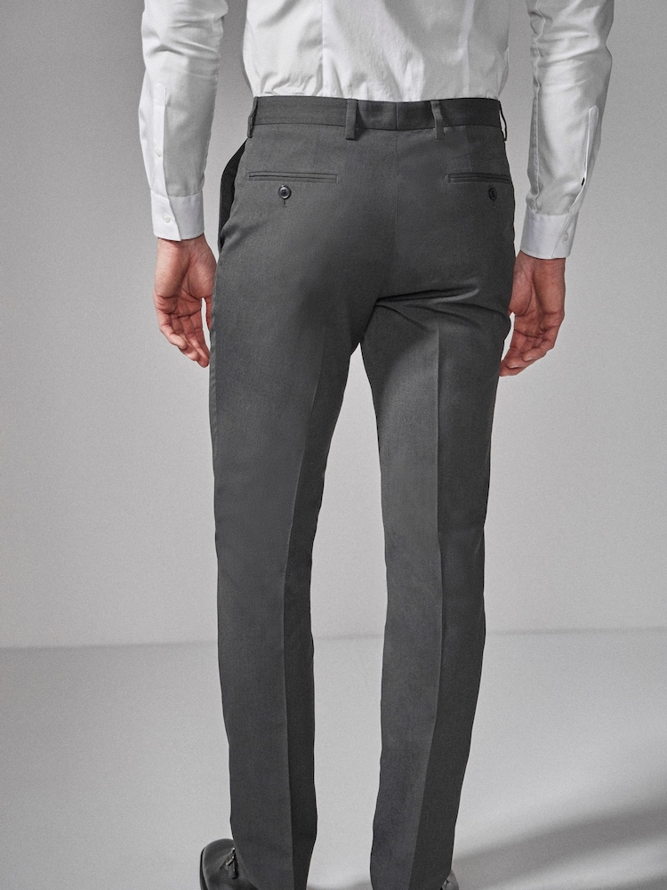 Anthrazitgrau - Tailored Fit - Anzughose - Bild 2 von 5