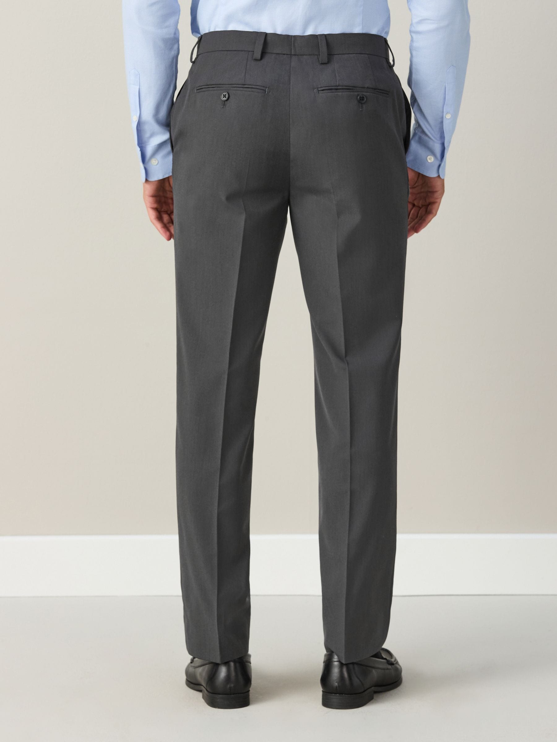 Buy Charcoal Grey Tailored Fit Suit Trousers from Next USA