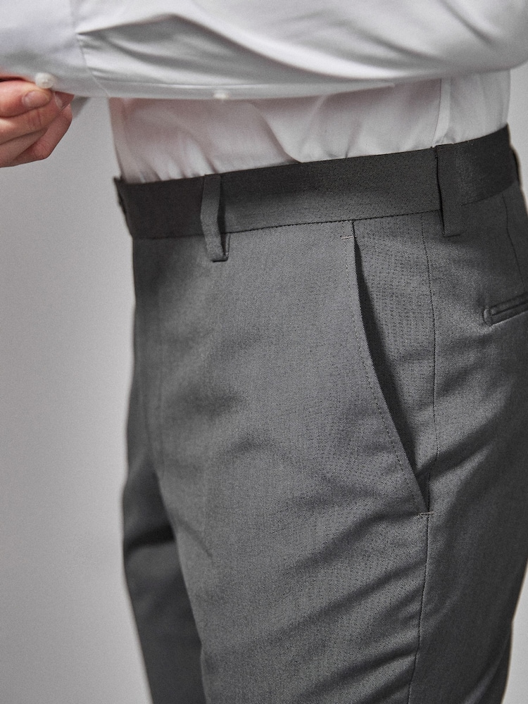 Antraciet - Tailored fit - Kostuumbroeken - Image 4 of 5