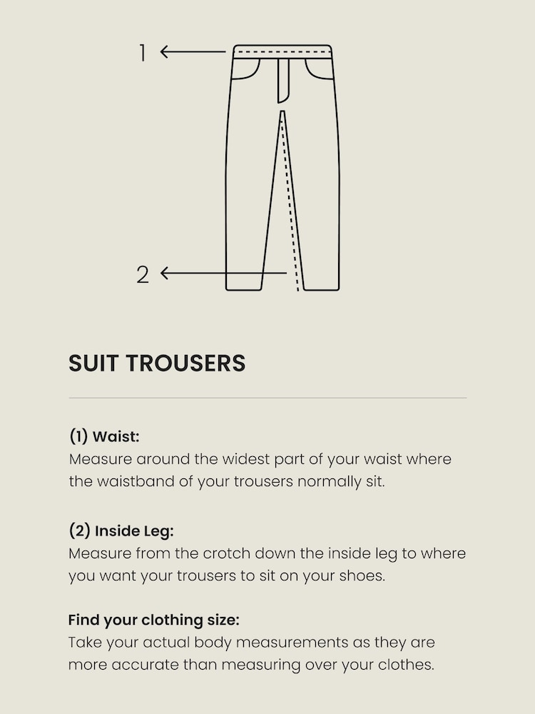 Anthrazitgrau - Tailored Fit - Anzughose - Bild 5 von 5