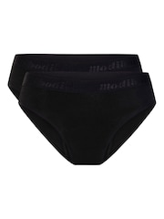 ModiBodi Black Period - Teen Underwear Period Kit with Hipster Bikini Moderate 2 Pack - Image 1 of 13