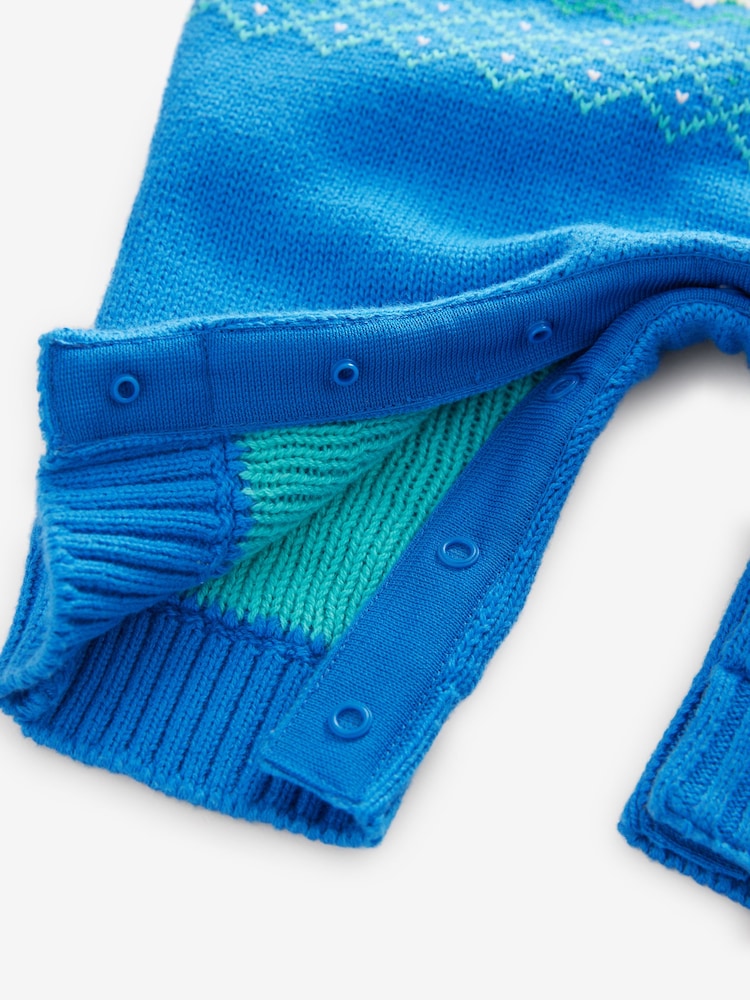 Little Bird by Jools Oliver – Strickstampler mit Weihnachtsmotiv und Norwegermuster aus 100 % Baumwolle - Bild 7 von 7 Little Bird by Jools Oliver – Strickstampler mit Weihnachtsmotiv und Norwegermuster aus 100 % Baumwolle - Bild 7 von 7