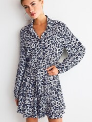 Navy Blue/White Ditsy Floral - Image 1 of 6