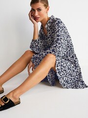 Navy Blue/White Ditsy Floral - Image 4 of 6