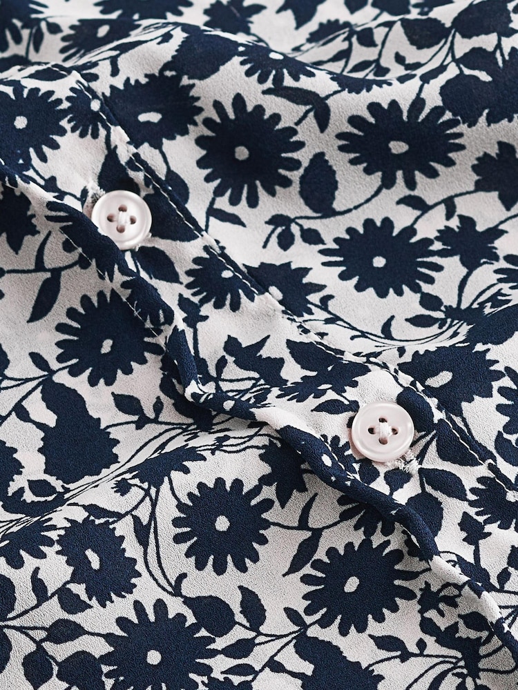 Navy Blue/White Ditsy Floral - Image 6 of 6