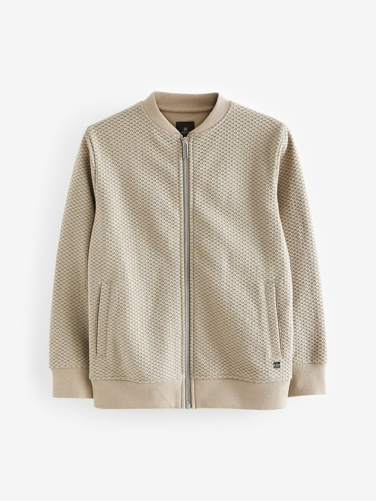 Sand Smart Bomber Jacket (3-16yrs) - Image 1 of 4 Sand Smart Bomber Jacket (3-16yrs) - Image 1 of 4