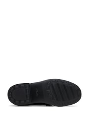 Clarks Black Leather Splend Penny Loafer Shoes - Image 7 of 7
