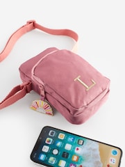 Bright Pink Initial Sun patch Cross-Body Bag - Image 15 of 17
