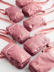 Bright Pink Initial Sun patch Cross-Body Bag - Image 17 of 17