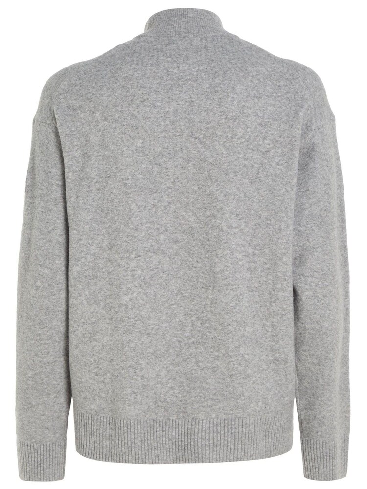 Grau - Calvin Klein Pullover mit Knopfleiste - Bild 5 von 5