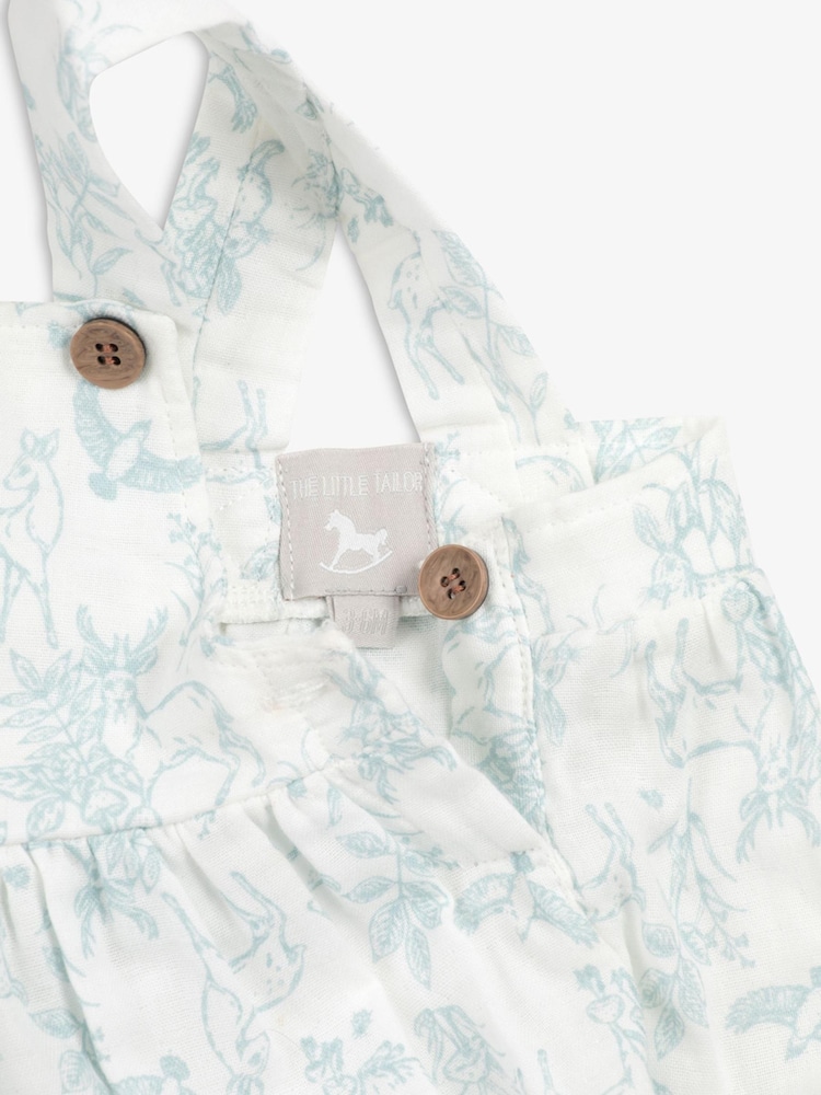 The Little Tailor Baby Woven Rompersuit - Image 6 of 8