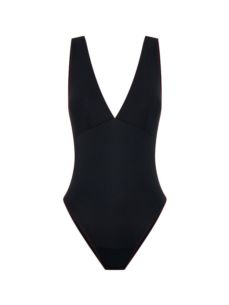 ModiBodi Black Period- Swimwear V-Plunge One Piece Super - Image 7 of 7 ModiBodi Black Period- Swimwear V-Plunge One Piece Super - Image 7 of 7