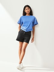 Schwarz - Jungen Chino-Shorts - Bild 2 von 5