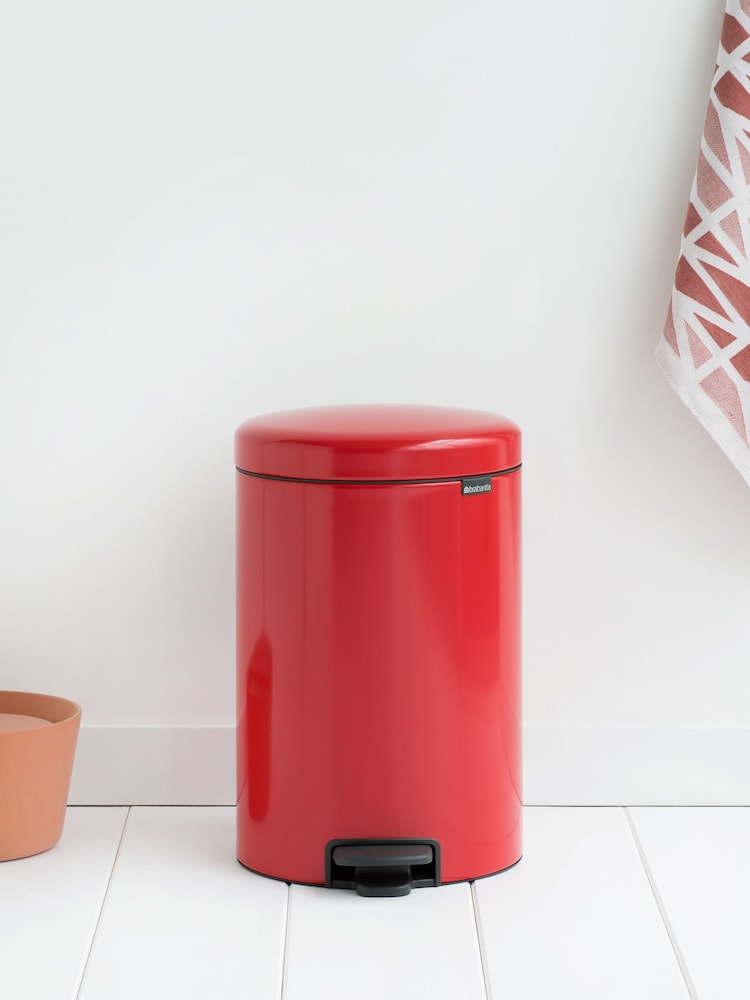Brabantia Red NewIcon 20L Pedal Bin - Image 1 of 6 Brabantia Red NewIcon 20L Pedal Bin - Image 1 of 6