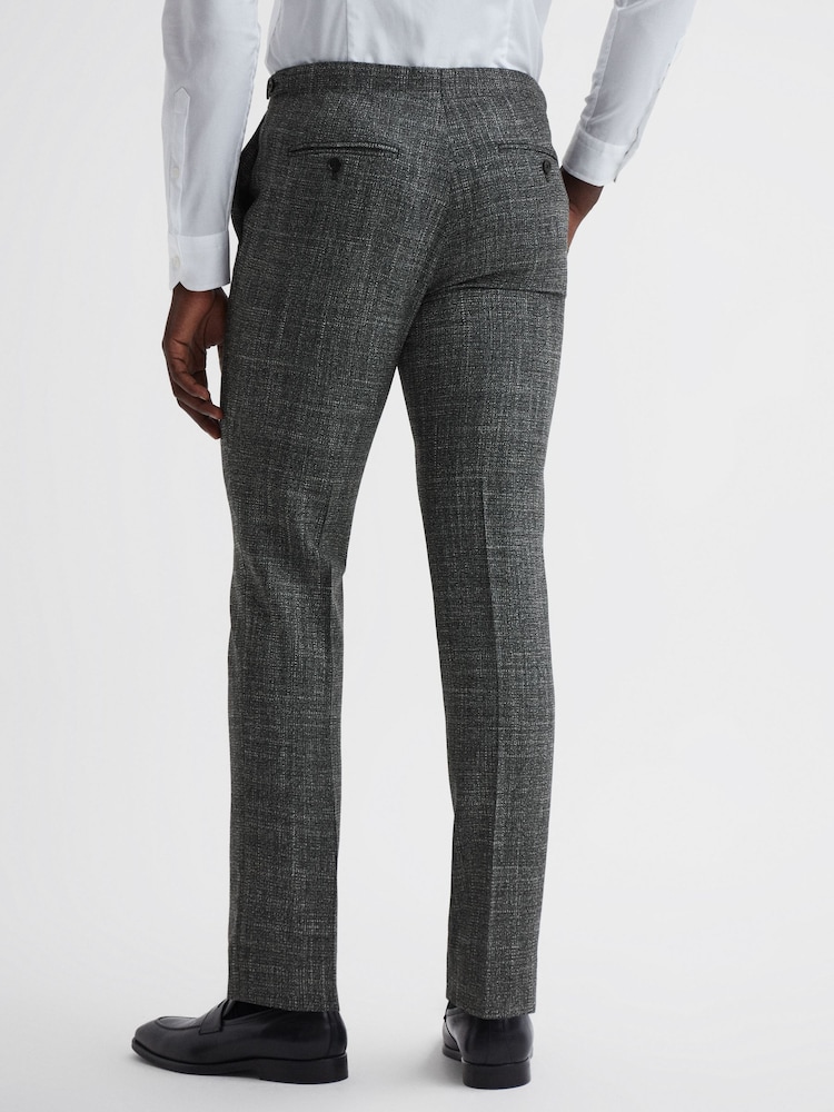 Pantalones de corte slim de lana Croupier de Reiss - Imagen 4 de 4 Pantalones de corte slim de lana Croupier de Reiss - Imagen 4 de 4