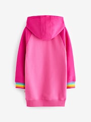 Rosa - Little Bird by Jools Oliver Star Hooded 100% Cotton Sweat Dress - Imagen 2 de 7