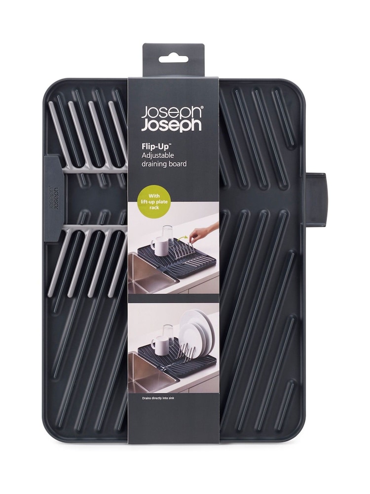 Joseph® Joseph Grey Flip-Up Grey Draining Board - Image 2 of 3