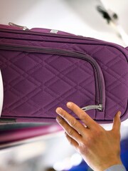 Flight Knight 55x40x20cm Ryanair Priority Soft Case Cabin Carry On Suitcase Hand Mono Canvas Luggage - Image 7 of 7
