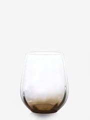Set of 4 Natural Kya Smoked Tapered Tumblers - Image 4 of 4