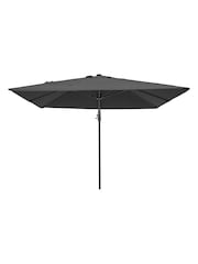 Pacific Grey Taupe Garden Voyager T2 2.7m Square Anthracite Parasol - Image 6 of 9