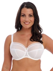 Fantasie White Full Cup Fusion Lace Underwire Side Support Bra - Image 2 of 4