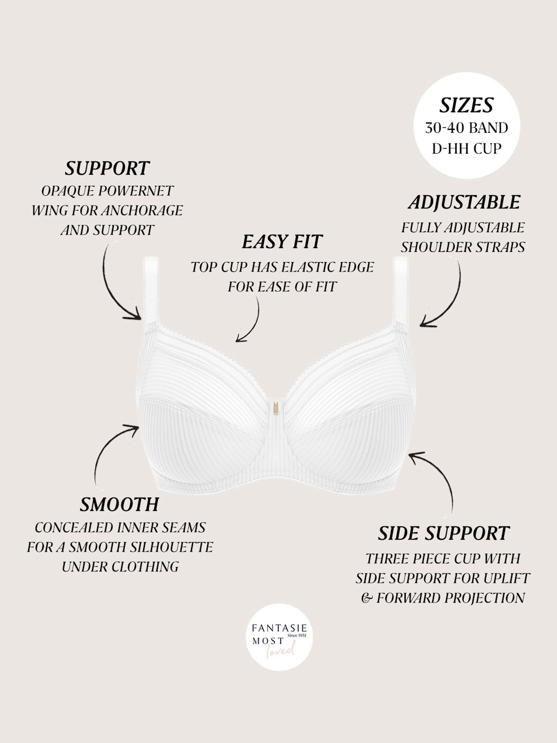 Fantasie Fusion Reggiseno Con Ferretto E Supporto Laterale | Altamente Coprente, Colore Caffè Arrosto, Taglie UK (3DD Donna) - 2