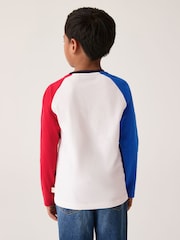 Little Bird by Jools Oliver Multi Long Sleeve Colourful 100% Cotton T-Shirt - Image 5 of 6