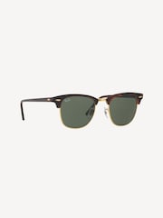Marron écaille de tortue - Ray-Ban Lunettes de soleil Clubmaster - Image 1 de 11